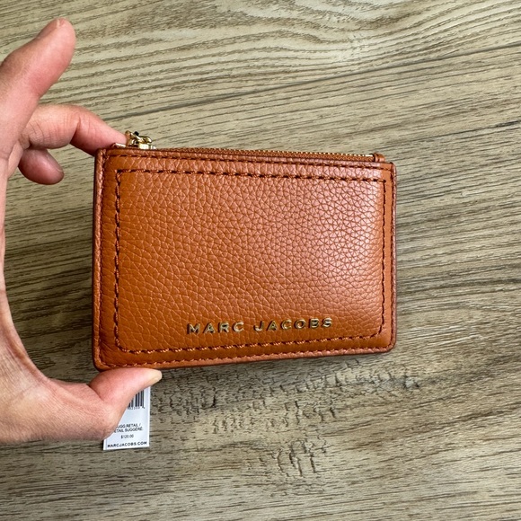 Marc Jacobs leather smoked almond Wallet - NWT - Picture 2 of 4